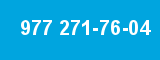 977 271-76-04 977 271-76-04